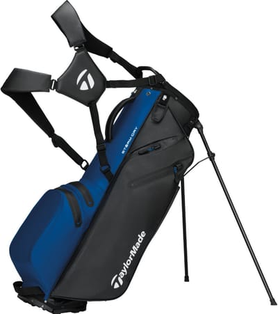 TaylorMade StormDry Waterproof Standbag 2026 - Zwart Blauw
