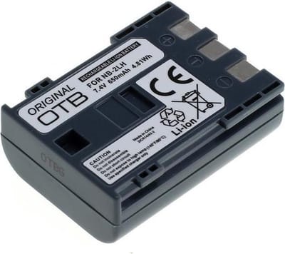 OTB Accu Batterij Canon NB-2L NB-2LH - 650mAh