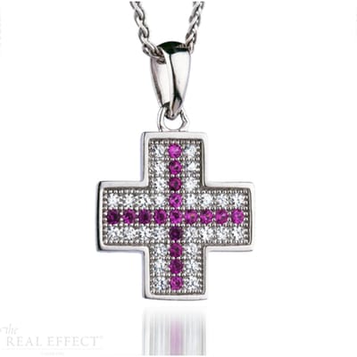Orphelia Dames 925 Sterling Zilveren Keten met Hanger - Zilver ZH-7345