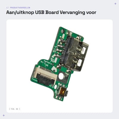 Dailygoods - Aan/uitknop USB Board - Vervanging voor Acer - Duurzaam - Geschikt voor Acer Aspire M5-583 V5-472 V5-573 - Inclusief kabel