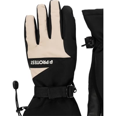 Protest Prtshape - Ski handschoenen Heren - Waterkolom 20K - Waterafstotende afwerking – Bamboobeige