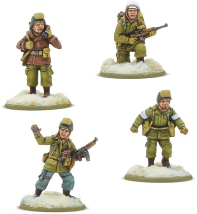 US airborne (winter) HQ (Bolt action nieuw)