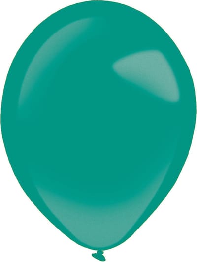 Amscan Ballonnen 28 Cm Latex Donkergroen 50 Stuks