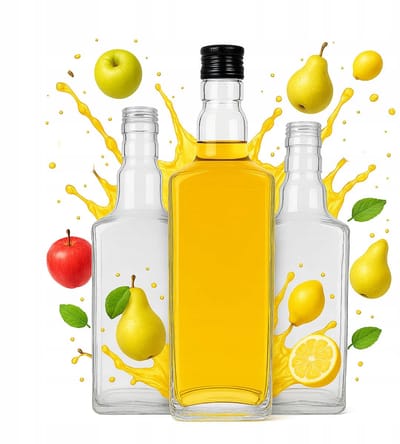 Bimberek - Whisky Flessen - 500ml - 50 Stuks - Inclusief Schroefdoppen