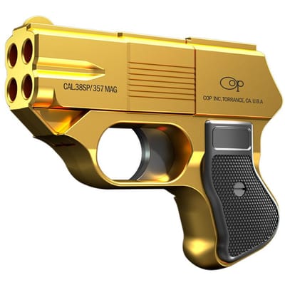 COP 357 Pistool Zacht Kogel Huls Werpend Speelgoedpistool Continue Schietende Blaster Mini Pistool Luchtpistool Voor Volwassen Jongens Verjaardagscadeaus goud
