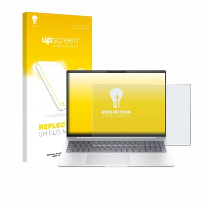 upscreen - Screenprotector voor HP EliteBook 8 G1i 16" - Folie Beschermfolie anti glare matte