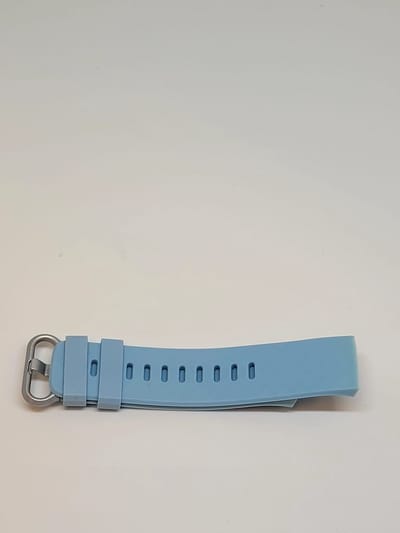 Go Go Gadget - Schubben Siliconen Bandje - Sportbandje - Fitbit Charge 3 & 4 - M/L - Blauw