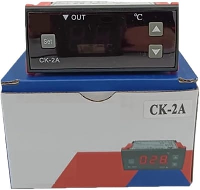 Digitale Temperatuurregelaar - Koel en Verwarming - Precisie Controle - Hoge Nauwkeurigheid - 220V 12V 24V - Zwart