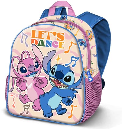 Karactermania - Disney - Lilo en Stitch Dance - 3D Elite - Kleine Peuter Rugzak - Kleuter Backpack - Rugtas - Pink