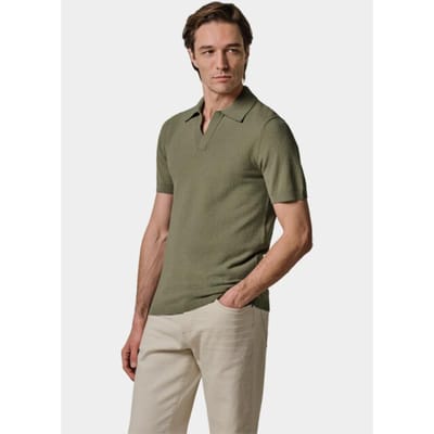 Profuomo Polo heren Groen PPXD10023/C