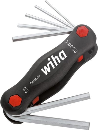 Wiha Multitool PocketStar Zeskant 7-delig SB-versie met euroslot ophanger - 23037