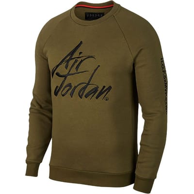 Jordan Pullover Ronde Hals Warm Sweatshirt Heren sweatshirt AV6003-395 S black