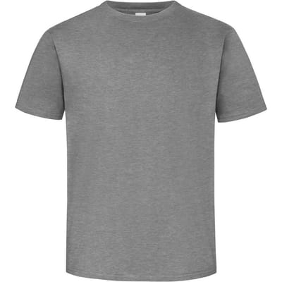 Russell Europa Heren Klassiek Zwaargewicht Ringspun Korte Mouwen T-Shirt (Sport Heide)