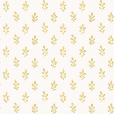 Boråstapeter Vliesbehang 7774 - Adorn - Botanisch Geel - 53cm x 10.05m