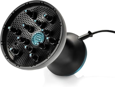 Professionele Diffuser voor Krullend Haar met Ionen Technologie - 2 Snelheden, 3 Temperatuurinstellingen, 3 m Kabel, Zacht Droogproces
