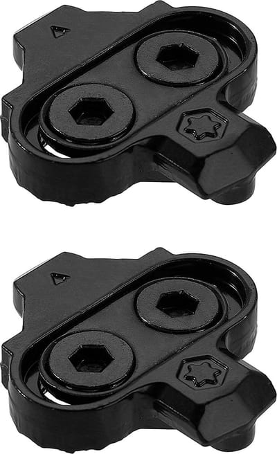 PRO BIKE TOOL Fietsschoenplaatjes zonder schoenplaatplaten - Compatibel met Shimano MTB SPD-pedalen (SH51) voor mountainbikeschoenen voor heren en dames - Fietsschoenplaatjeset voor mountainbiken en indoor fietsen