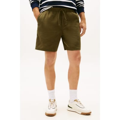 Tommy Hilfiger Mercer 7'' Pull On Shorts Army Green Taglia: W29 | Pantaloncini Outlet | Uomo | Verde