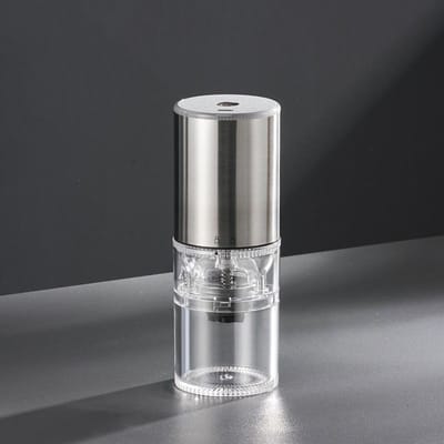 Elektrische Bonenmaler Huishoudelijk Klein Volautomatisch Hand Koffiezetapparaat Draagbare Koffiebonenmaler Koffiegereedschap gray