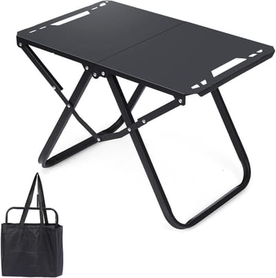 Opvouwbare Campingtafel 50 × 38.5 cm - Draagbare Picknicktafel voor Buiten, Barbecue en Vissen
