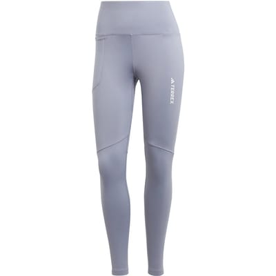 Adidas Organiser Multi Brushed Leggings Paars S Vrouw
