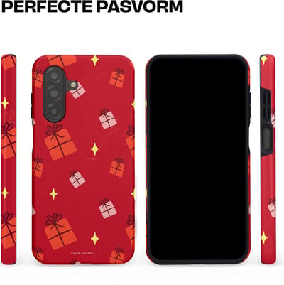 Casetastic hoesje geschikt voor Samsung Galaxy A26 - Dubbellaagse bescherming - Rode Sinterkerst Cadeaus - Fashion Case - Rood