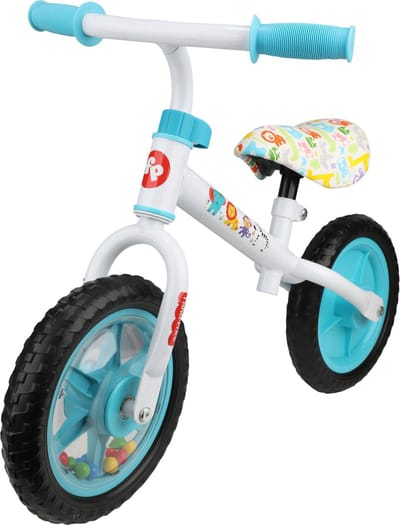 Fisher-Price Loopfiets 10 inch Frame - Verstelbaar Zadel - Wit