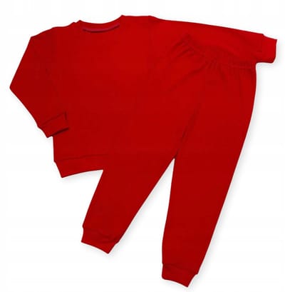 Dartomik - Kinderpyjama - 100% Katoen - Rood - Maat 140