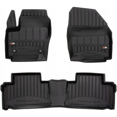 Frogum No.77 - Automatten 3D - Geschikt voor Ford Galaxy II (2006-2015) - Afstand stoppers 31cm - Hoge rand 6cm