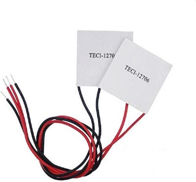 Thermo-elektrische koelplaat Peltier-effectkoeler 40 x 40 mm - 2 stuks