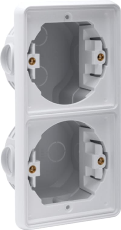 Niko - Hydro inbouwkader tweevoudig grijs - 700-74000