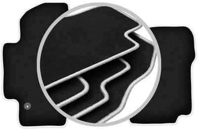 CARLUX-SILVER automatten voor: Nissan NV200 bestelwagen (2009-)