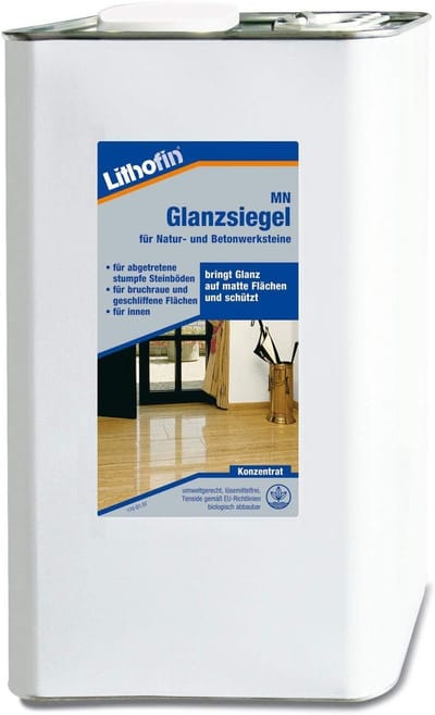 Glansfilm Natuursteen - Zelfglans Beschermlaag - Vloeren Onderhouden - Oplosmiddelvrije Dispersie - 5 Liter