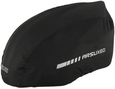Actie4you® - Waterdichte Fietshelm Cover - Reflecterende Strip - Fietsen Fietshelm Regenhoes – Fluor Zwart