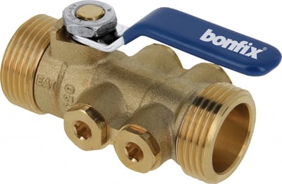 Bonfix terugstroombeveiliging met aftapgelegenheid EA - 3/4 - buitendraad