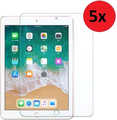 Ipad 2019 Screenprotector - 10.2 inch - Ipad 2020 Screen Protector Tempered 5x Bescherm Glas