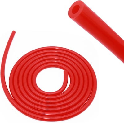 Siliconen Slang - Hoge Temperatuur Slang - Koelsysteem Onderdelen - Hitte en Koude Bestendig - 8mm 3 Meter - Rood