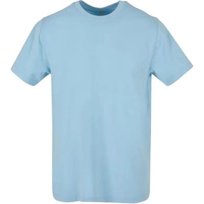 Build Your Brand - Rond Hals T-Shirt - Heaven Blue maat M