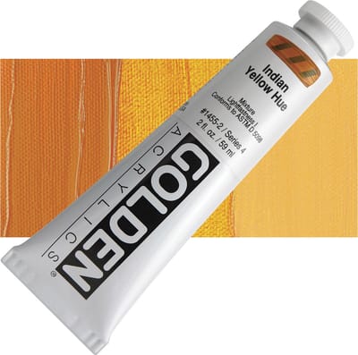 Golden Heavy Body Acrylverf Serie 4 India Yellow Hue