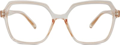 VERTEBRIL Mira - Sterkte -1.50 - Kleur Soft Skin - GEEN leesbril – Unisex bril voor veraf - Moderne uitstraling - Groot en robuust montuur – Aangename pasvorm – Kwalitatieve min-glazen – Flexveren – Myopie/bijziendheid - Inclusief etui en doekje