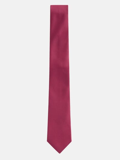 Next - Heren - Smalle stropdas met textuur - Rood