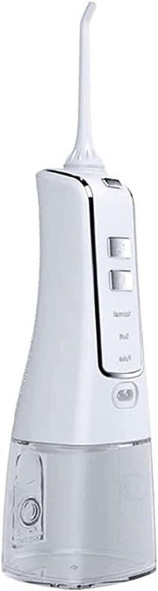 Tandreiniger water flosser - Monddouche draadloos - Mondhygiëne verbeteren - IPX7 waterdicht ontwerp - 200 ml tank - Wit