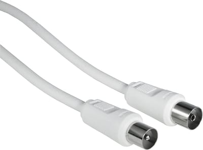 Hama 00011993 coax-kabel 1,5 m Wit