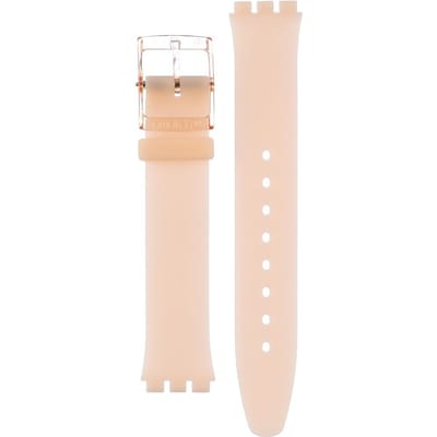 Swatch Plastic - Originals Medium (34mm) /Access/Solar/Musicall/Stop - G/SK/SL/SR/SS/SO28 ASS08P102 Pastelicious Peachy Horlogeband