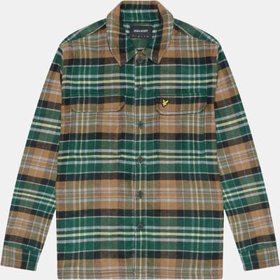 Lyle & Scott Check Flannel Overshirt