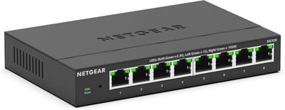 2.5 Gigabit Switch met 8 Multi-Gigabit Poorten