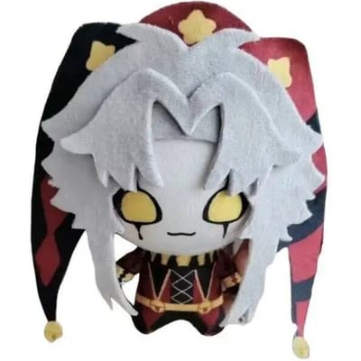 Nouveau Le Cirque des Freaks Peluche Bouffon Pierrothe Arlequin Freaks Pierrot Peluche Jouet Périphériques Anime Jeu Peluche Pendentif Cadeau