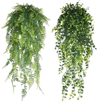 Store_9 - Kunstplanten om op te hangen - Kunsthangplanten voor binnen en buiten - Groen - Klimop - Perfecte decoratie voor elke gelegenheid