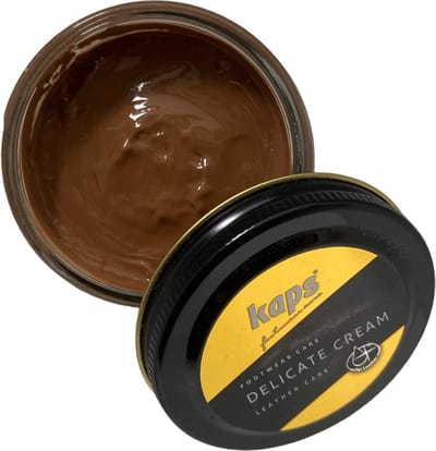 Kaps Schoencreme - schoensmeer - verzorgt het leer en geeft glans - (170) Zand - 50ml