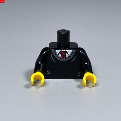 5 pièces/lot MOC Briques Torse Costume Vêtement de Corps Bras Mains Muscle Tissu de Chef Blocs de Construction axés sur l'apprentissage Jouets Assemblés Poupées