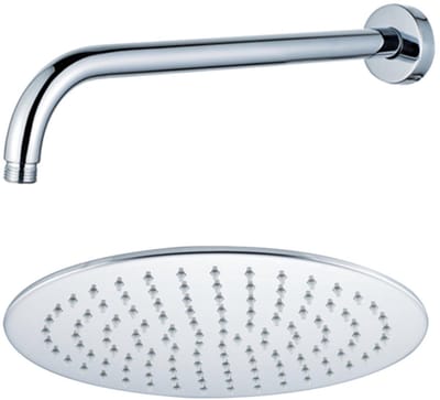 FugaFlow Eccelente Acces Hoofddouche - 25cm - rond - wandarm 35cm - chroom